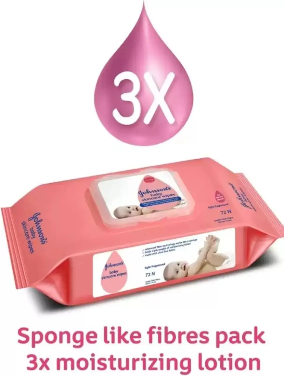 Johnsons Baby Skincare Wipes