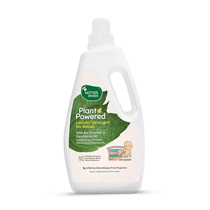 Mother Sparsh Plant Powered Laundry Baby Detergent - 1 ltr