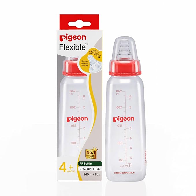 Pigeon Baby Nursing Baby Feeding Bottle Large (Red) - 1 pc