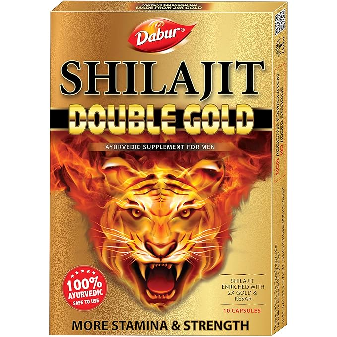 Dabur Shilajit Double Gold Capsule 10