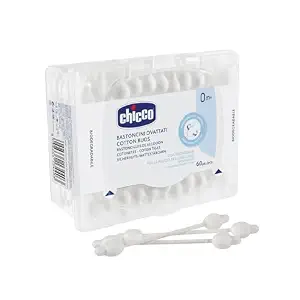 Chicco Baby Ear Buds - 60 pcs