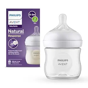 Philips Avent Natural Baby Feeding Bottle (BPA Free) (Blue) - 1 pc