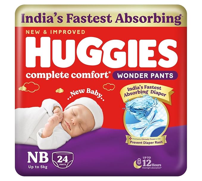 Huggies Wonder Pants - Pant Style Baby Diaper - 24 pcs