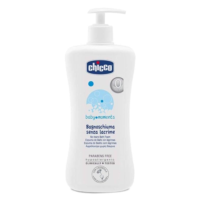 Chicco Baby Moments NO-Tears Bath Foam