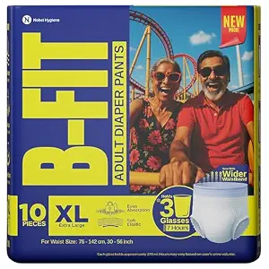 B-FIT Adult Diaper Pant Style (XL, 30-56")