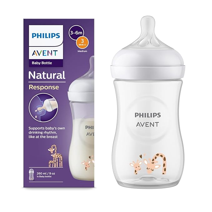 Philips Avent Natural Baby Feeding Bottle 0+ Month BPA Free - 1 pc