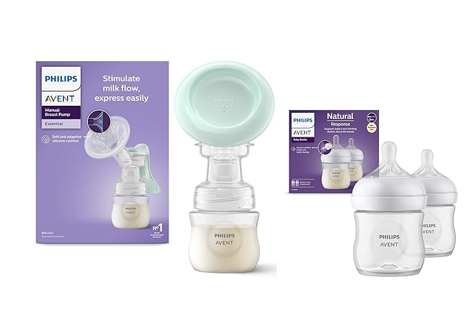 Philips Avent Portable Manual Breast Pump (BPA Free) - 1 pc