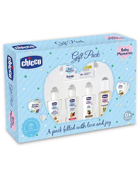 Chicco Baby Moments Gift Pack Blue