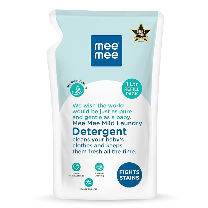 Mee Mee Mild Baby Laundry Detergent Refill - 1 ltr