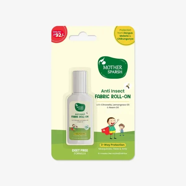 Mother Sparsh Baby Mosquito Repellent Roll On - 12 ml