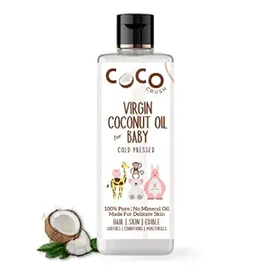 Coco Crush Cold Pressed Coconut Oil for Baby Massage - 200 ml