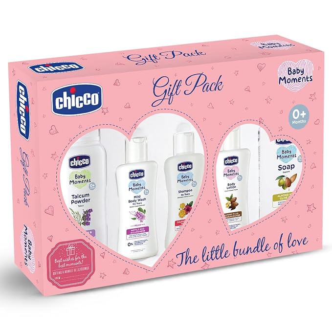 Chicco Baby Moments Gift Pack Pink