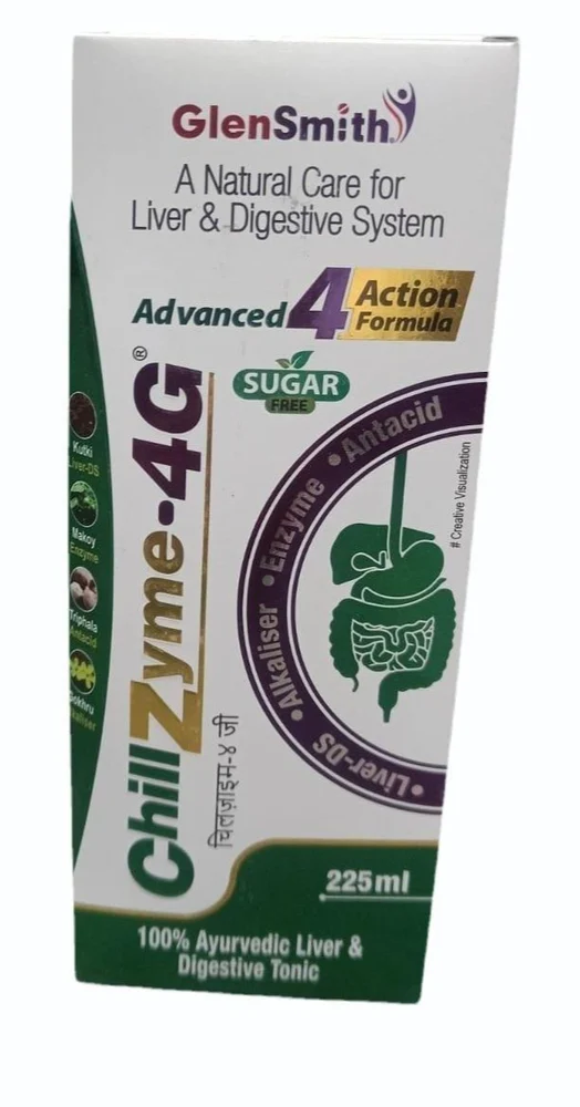 Chillzyme 4G Sugar Free Tonic 225Ml