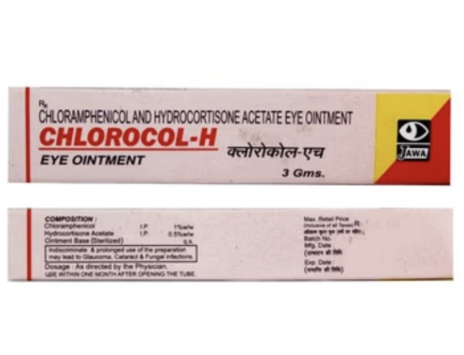 Chlorocol H Eye Ointment 3Gm