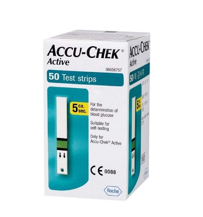 Accu-Chek Active Strips, Pack of 50