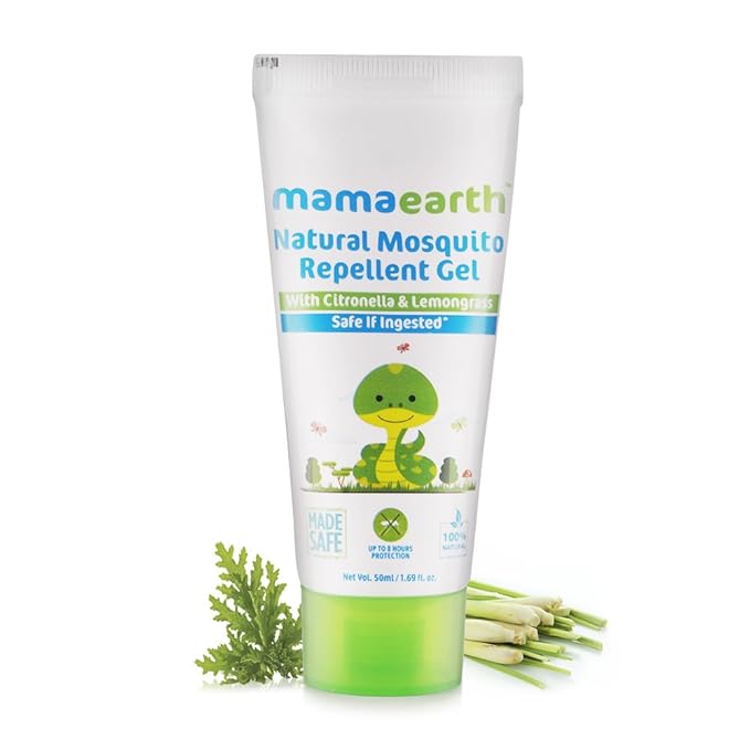 Mamaearth Natural Baby Mosquito Repellent Gel - 50 ml