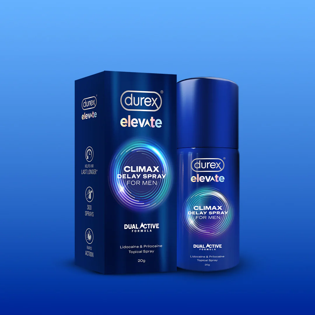 Durex Elevate Climax Delay Men Spray 20Gm