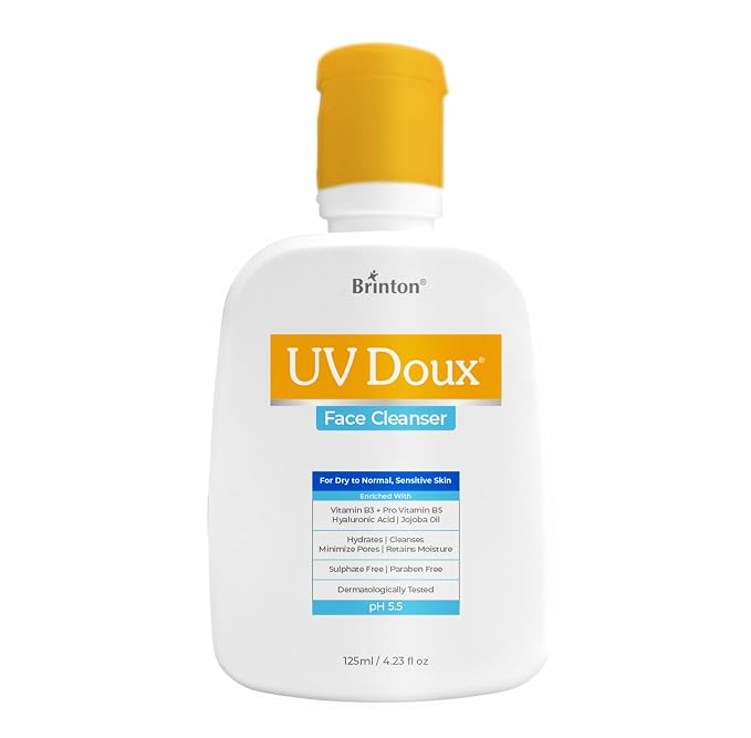 UV Doux Face Cleanser for Dry 125 ml