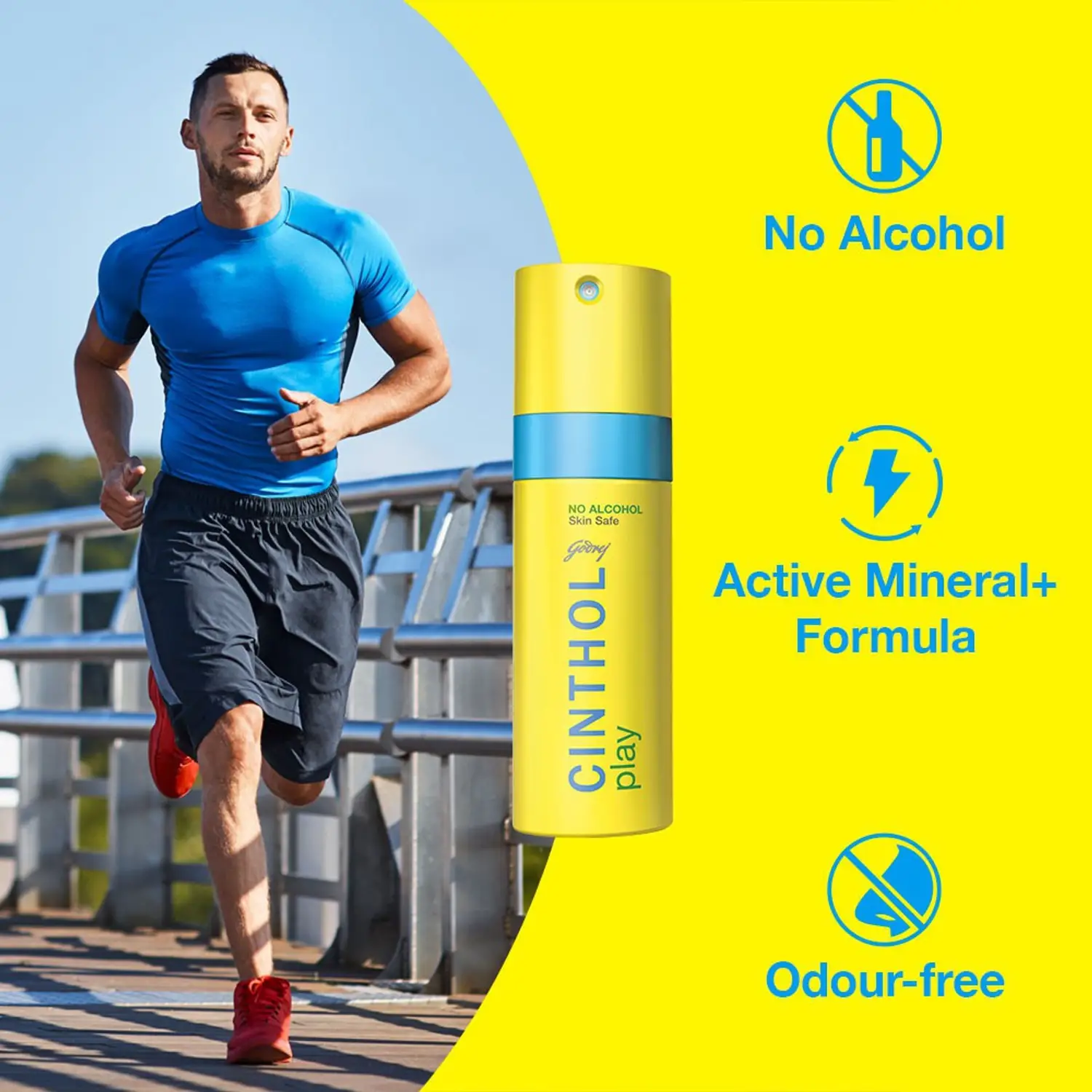 Cinthol Play Deodorant Spray