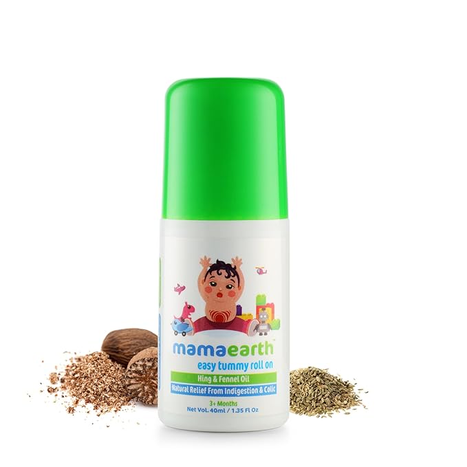 Mamaearth Digestion & Colic Relief Tummy Roll On - 40 ml