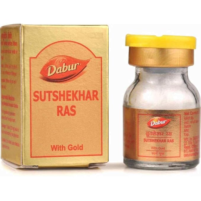 Dabur Sutshekhar Ras (Gold) 10Tablet