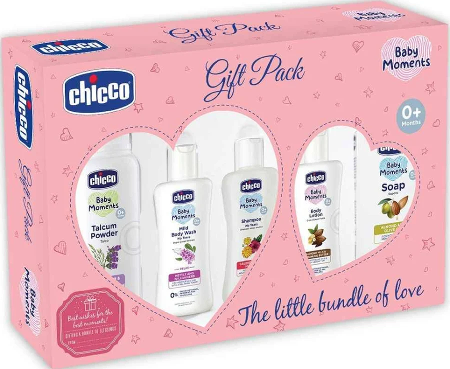 Chicco Baby Moments Gift Pack Pink