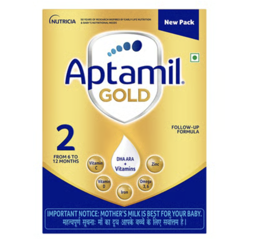 Aptamil Gold Stage 2 Follow up Formula (6 months+) - 400 g