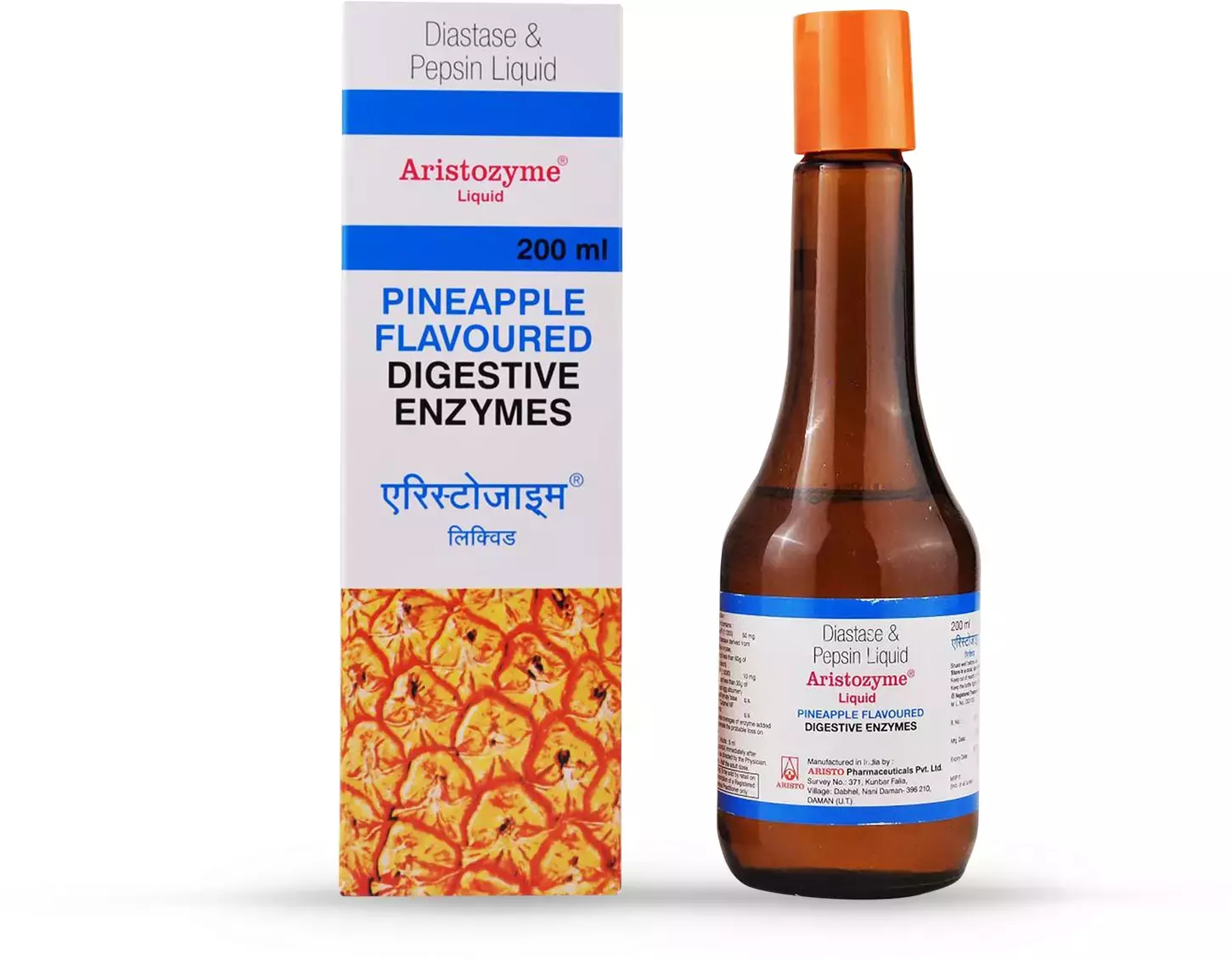 Aristozyme Pineapple Flavoured Liquid 200Ml