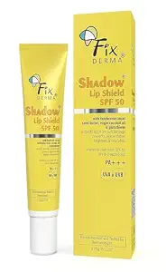 Fixderma Shadow SPF 50 Lip Shield Pa++ Lip Balm with Cacao Vitamin E |Protects Against UVA & UVB Rays - 15gm