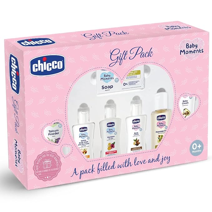 Chicco Baby Moments Gift Pack Pink