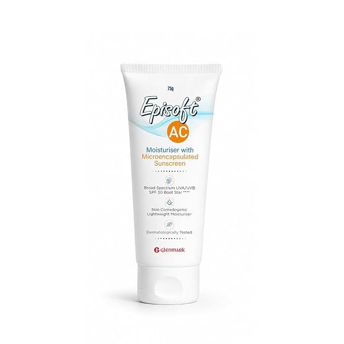 Episoft Ac Spf 30 Moisturizer With Microencapsulated Suncreen tube 75 Gm
