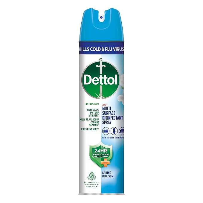 Dettol Disinfectant Sanitizer Spray Bottle  225ml