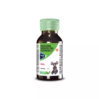 Crocin Baby Paracetamol Paediatric Drops | Flavour Peppermint