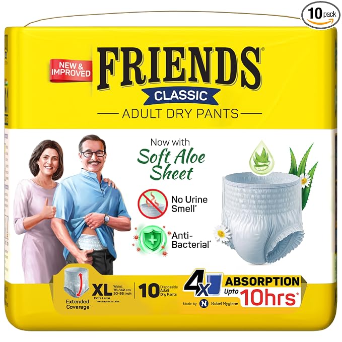 Friends Classic Adult Diaper Pant Style (XL, 30-56")