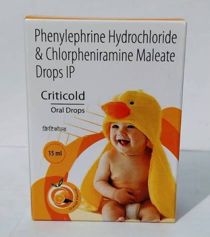 CRITICOLD Orange Flavour Drops 15ml